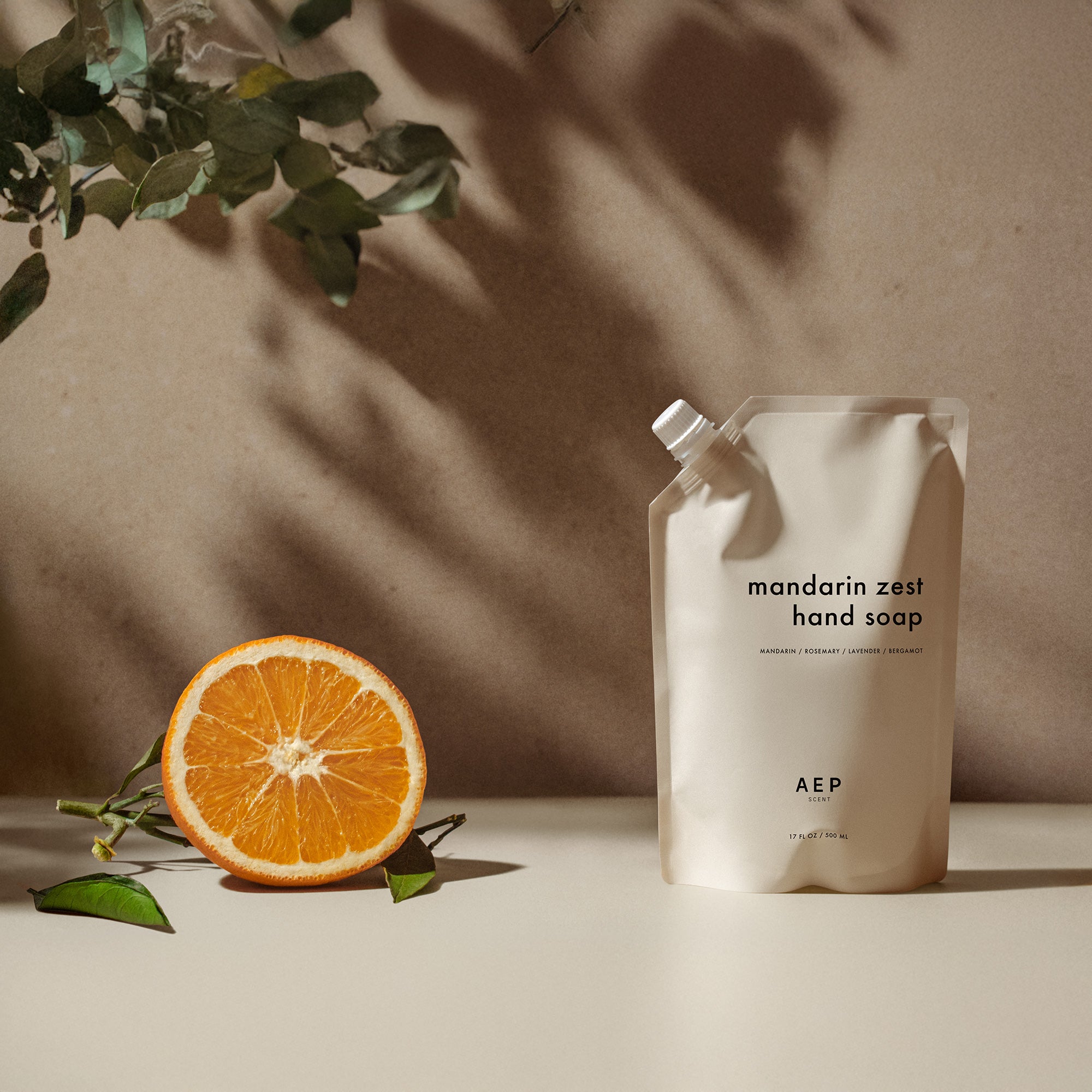 Mandarin zest hand soap