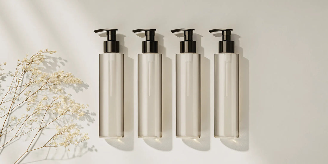 A collection of the best affordable body wash options in pump bottles.