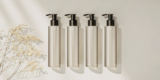 A collection of the best affordable body wash options in pump bottles.