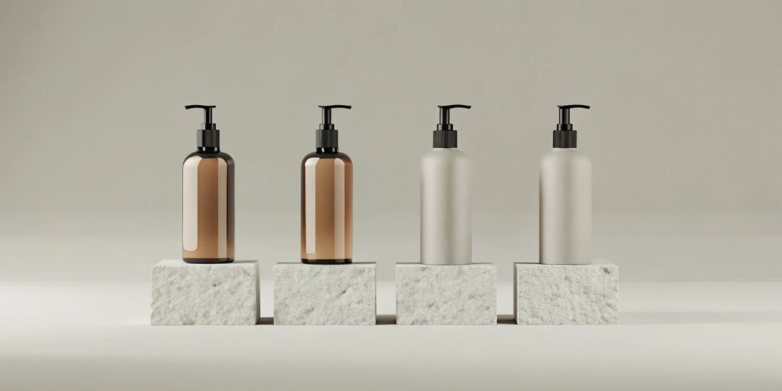 Four affordable Aesop Reverence dupe hand washes in minimalist pump bottles.