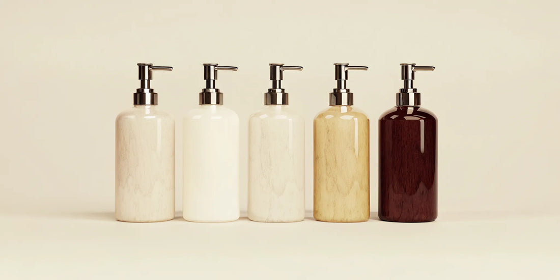 A selection of the best refillable hand soap dispensers for any style bathroom.