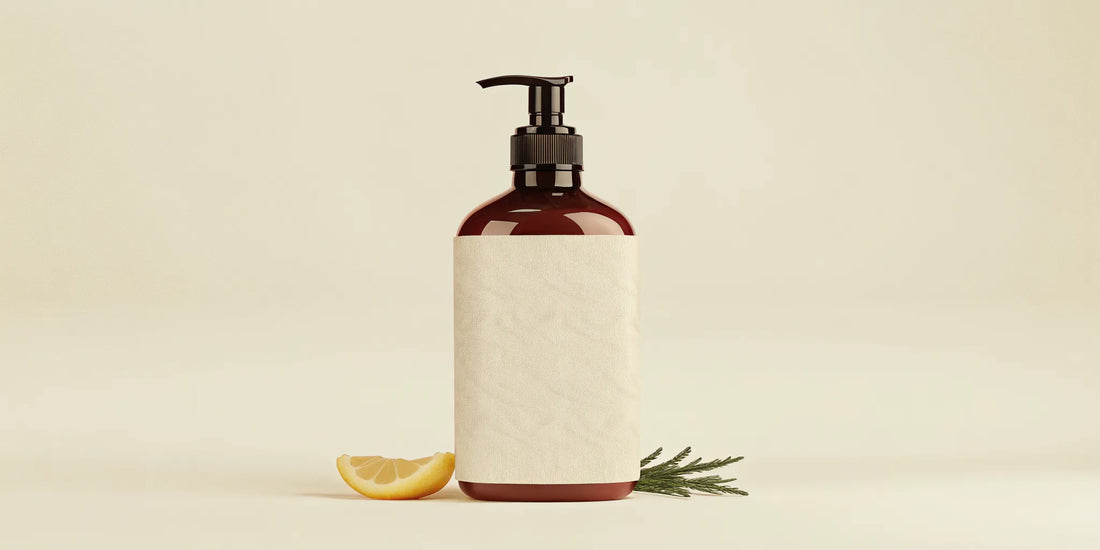 The best hand wash refill in a pump bottle with a fresh lemon and rosemary scent.