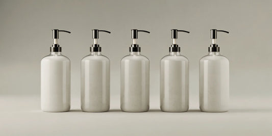 A collection of the best kitchen soap dispenser bottles.