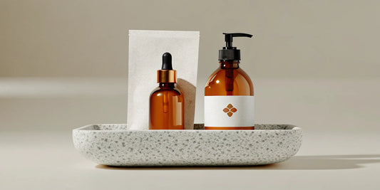 Refillable hand soap dispenser and kraft paper refill pouch