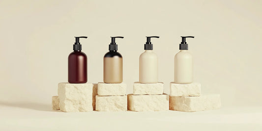 Four minimalist pump bottles of the best Aesop Reverence hand wash dupes.