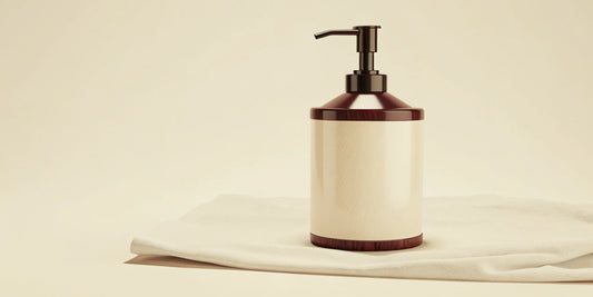 A modern hand wash dispenser on a bathroom counter, a top choice to buy for your home.