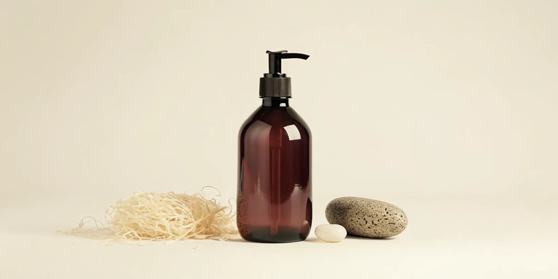 Vetiver hand soap with vetiver roots and bergamot