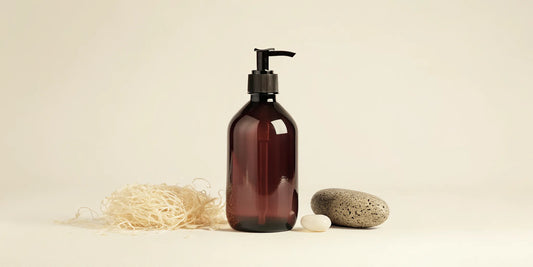 Vetiver hand soap with vetiver roots and bergamot