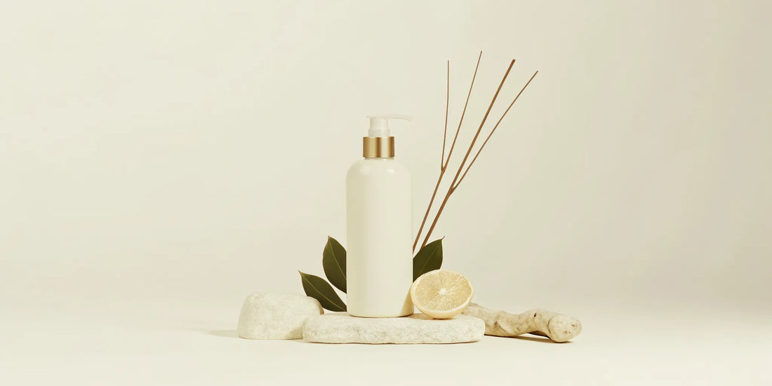 Petitgrain leaves, citrus peel, vetiver root, and hand soap