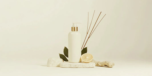 Petitgrain leaves, citrus peel, vetiver root, and hand soap