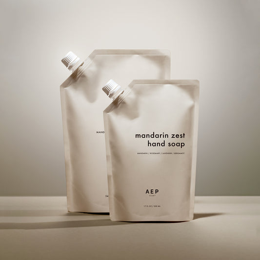 AEP Citrusy Hand & Coastal Body Wash Starter Set